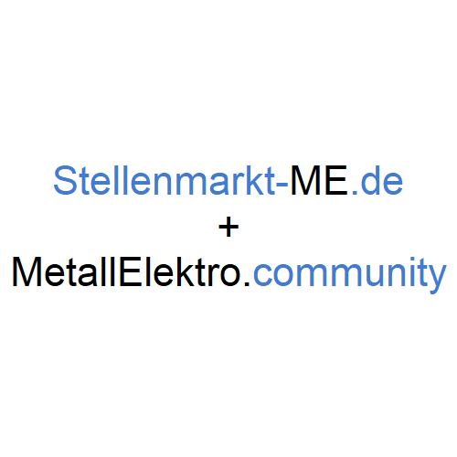 Firmenlogo Stellenmarkt-ME.de + MetallElektro.community quadratisch