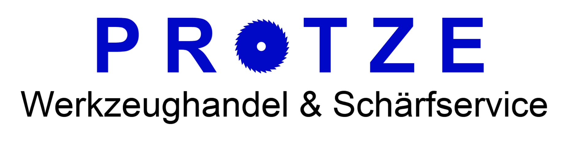 protzelogo Firmenlogo Protze Werkzeughandel und Schärfservice