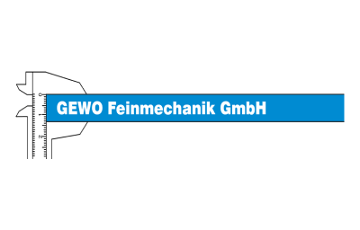 gewologo Firmenlogo GEWO Feinmechanik GmbH